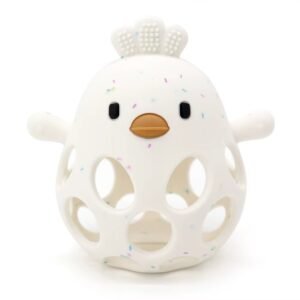 New Baby Silicone Teether Toys Cartoon Chick