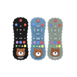 Baby Remote Control Teether Silicone Baby Anti-Eating Toys -1/3PCS