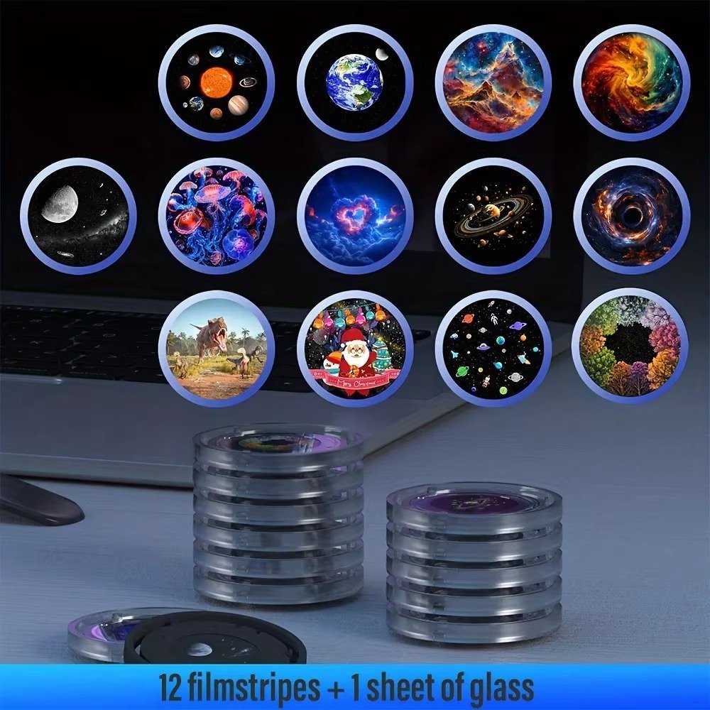 Galaxy Star Projector with RGB Night Light & Bluetooth Speaker - Image 2