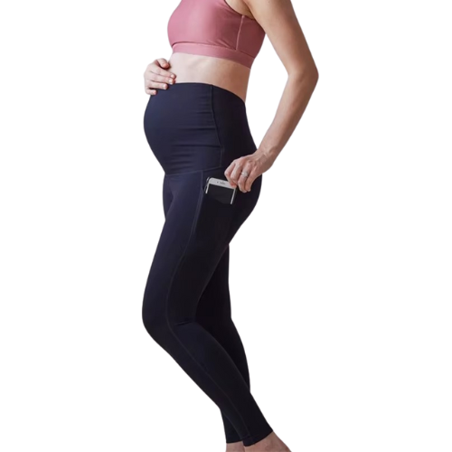 Women's Maternity Leggings over the Belly Pregnancy Active Wear