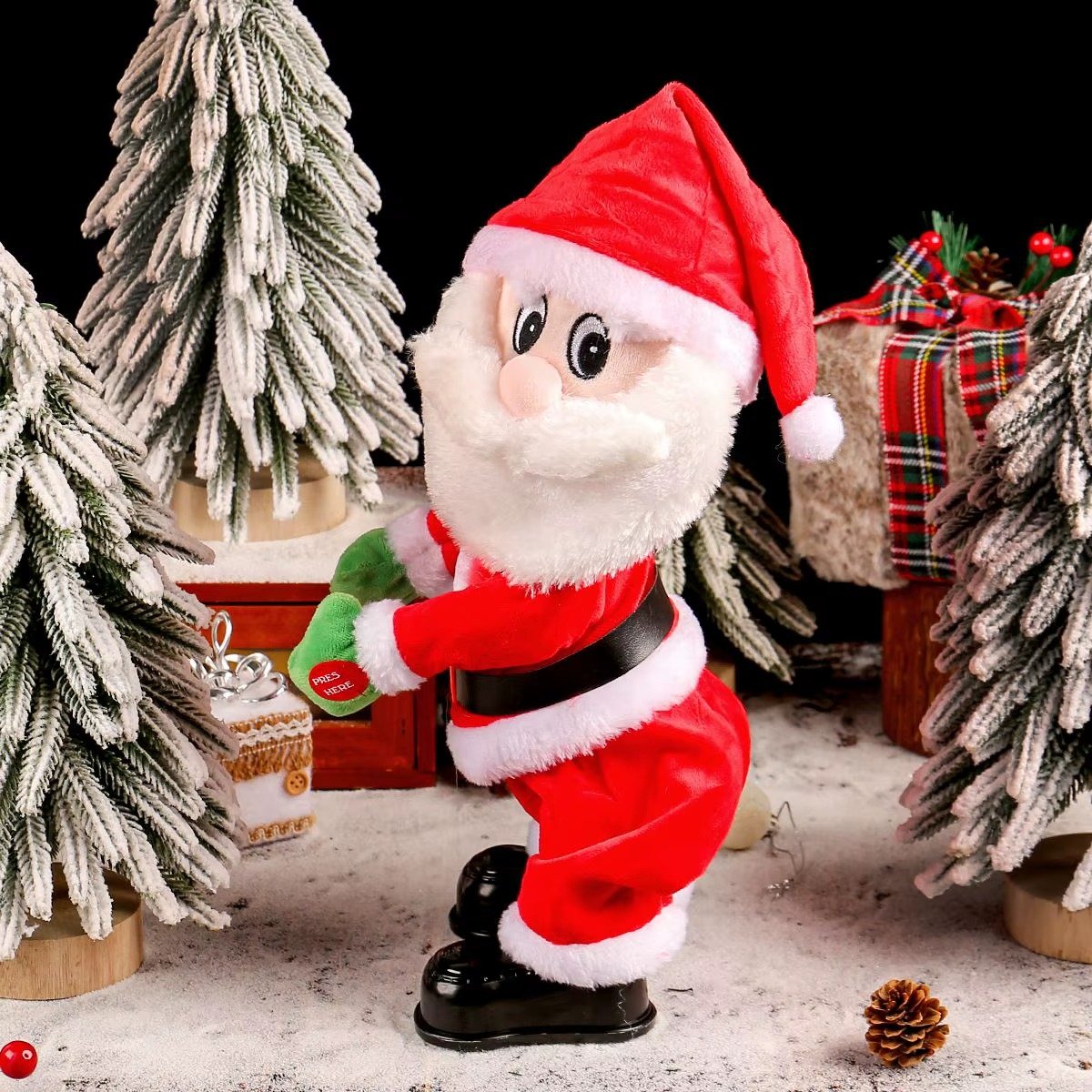 Santa Claus,Booty Shaking Santa Dancing| English& Spanish Song - Image 2