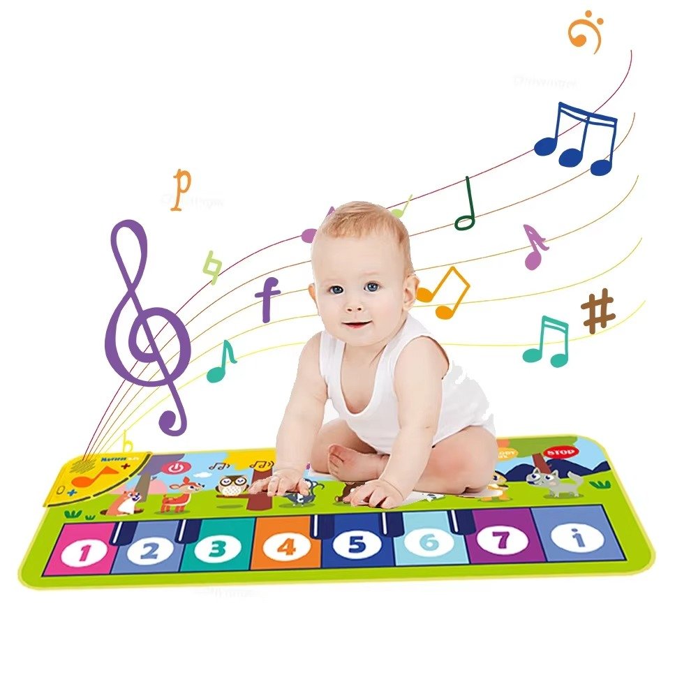 Floor Piano Mat for Toddlers, Sensory Educational Dancing Musical