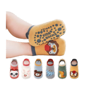 Baby Non-slip Floor Socks 6 Pairs Comfy Breathable