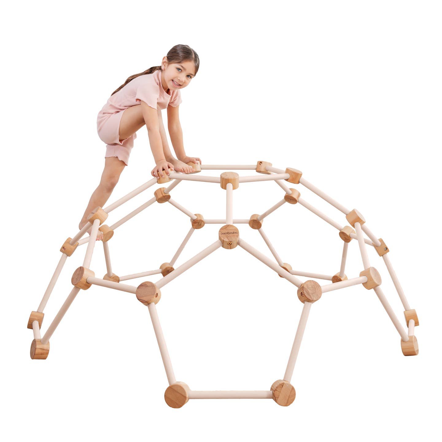 Wooden Toddler Play Gym, Montessori Climber - Image 2