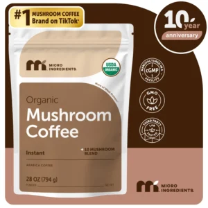 Micro Ingredients Organic 10-in-1 Mushroom Coffee Powder